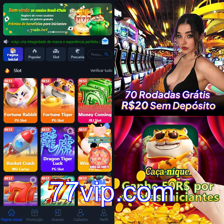 Cadastro no 77vip: Comece com um Bônus de Boas-vindas!